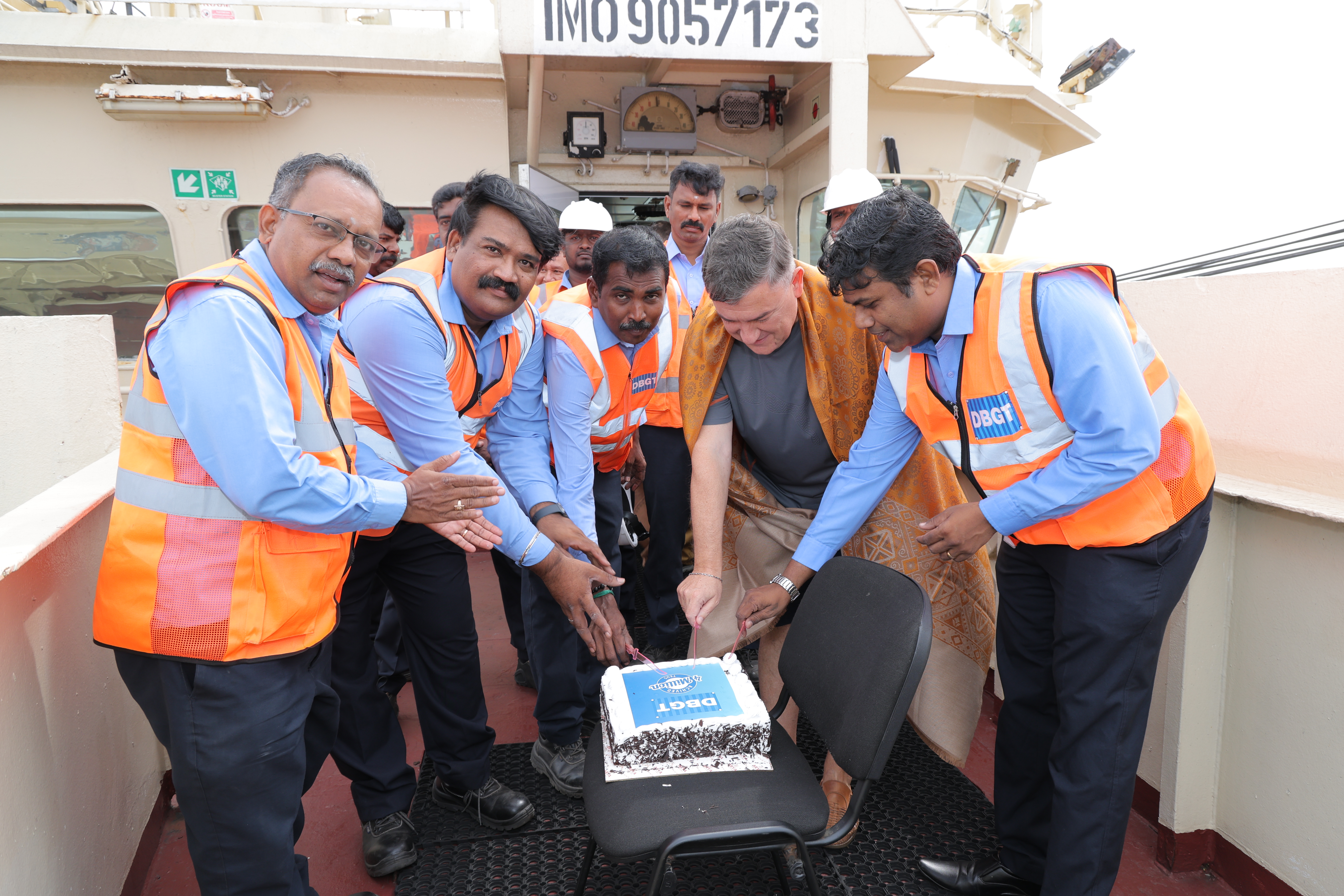 DBGT enters 4 Million TEUs club today