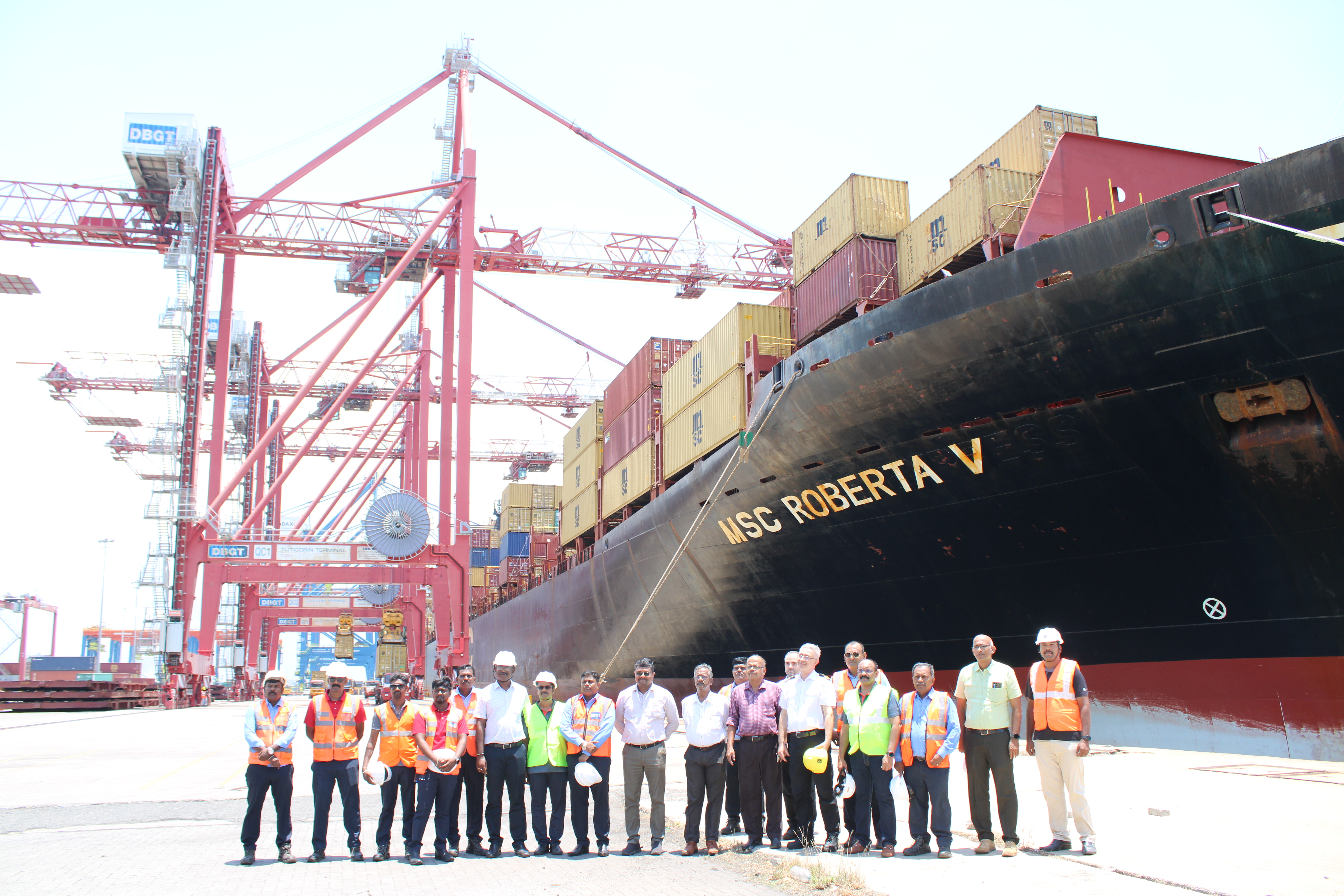 M.V. MSC ROBERTA V - The Second Longest Vessel